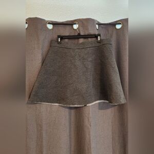 Gray Skater Skirt Millenial Banana Republic